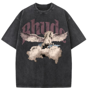 Vintage Pegasus Washed Graphic Tee