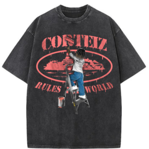 Vintage Washed Street Art Graphic Tee