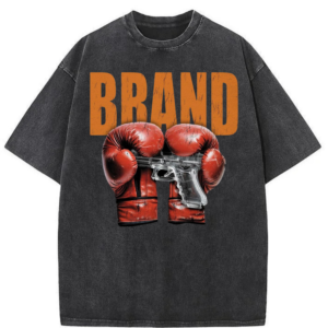 Vintage Washed Boxing Graphic Tee