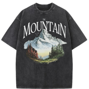 Vintage Washed Mountain Graphic Tee
