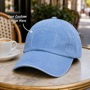 Custom Embroidered Washed Cap